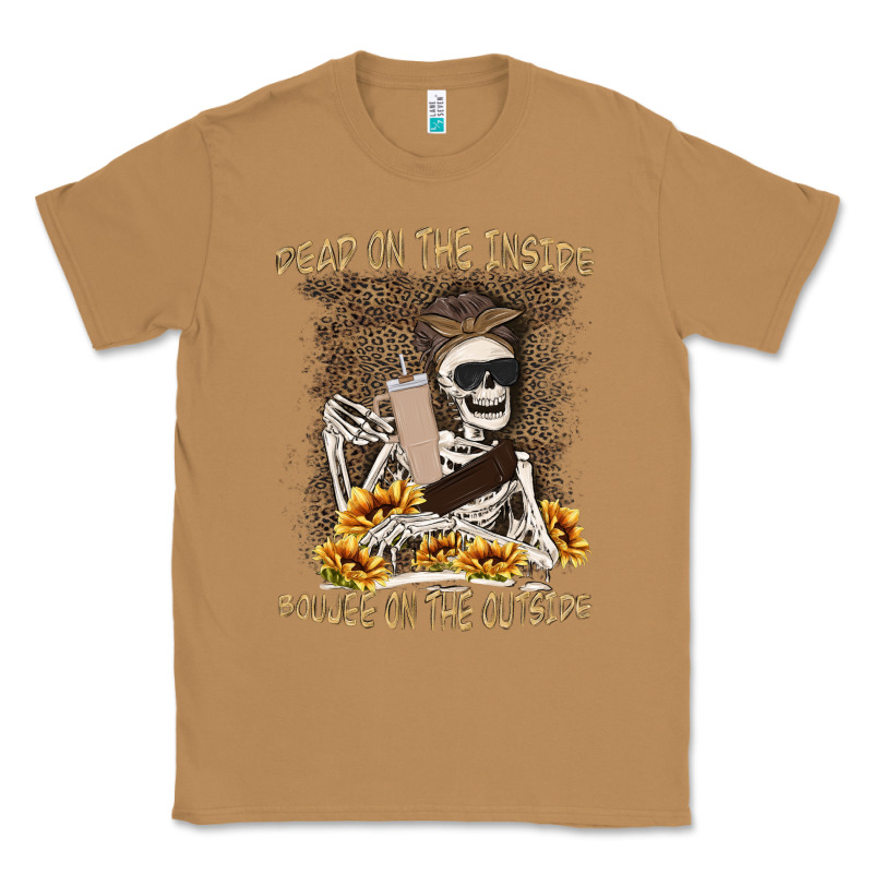 Dead Inside Boujee Outside Classic Tee by MaliasSmallBusiness | Teevron