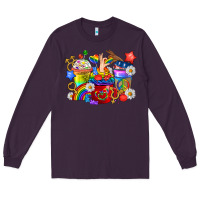 Plum LGBTQ+ Pride Coffee Cups Long Sleeve Tee - BundleAndBundleShop