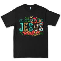 Black all my hope is in jesus Premium Tee - Jasminsmagicworld