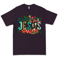 Plum all my hope is in jesus Premium Tee - Jasminsmagicworld