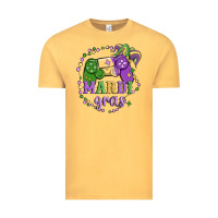 Vintage Mustard mardi gras game Vintage Tee - MaliasSmallBusiness