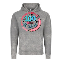 Cloud Rock happy 100 days of school Vintage Hoodie - MaliasSmallBusiness