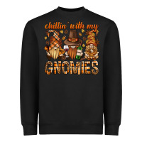 Black chilling with my gnomies bbs Heavyweight Sweatshirt - BundleAndBundleShop