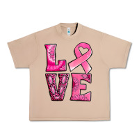 Burro Breast Cancer love Urban Heavy Tee - NancyCooperArtShop