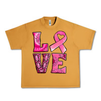 Peanut Butter Breast Cancer love Urban Heavy Tee - NancyCooperArtShop