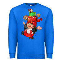 True Royal cute christmas girl gnome Premium Sweatshirt - CowGirlArtShop