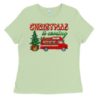 Matcha christmas is coming Ladies Tee - BundleAndBundleShop