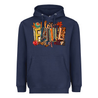 Navy i love fall most of all Heavyweight Hoodie - CowGirlArtShop
