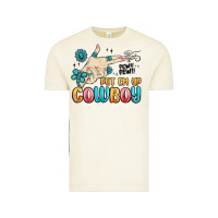 Vintage Arctic western turquoise put em up cowboy Vintage Tee - MaliasSmallBusiness