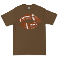 Cacao football lips Premium Tee - AdoDesignShop