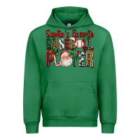 Emerald santa's favorite baseball player for christmas Urban Hoodie - FaDigitalArtStudio