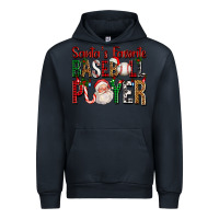 Navy santa's favorite baseball player for christmas Urban Hoodie - FaDigitalArtStudio