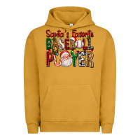 Pigment Peanut Butter santa's favorite baseball player for christmas Urban Hoodie - FaDigitalArtStudio