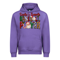 Tulip santa's favorite baseball player for christmas Urban Hoodie - FaDigitalArtStudio