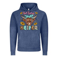 Vintage Denim heifer Vintage Hoodie - MaliasSmallBusiness