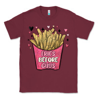 Burgundy fries before guys Classic Tee - MaliasSmallBusiness