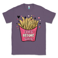 Lavender fries before guys Classic Tee - MaliasSmallBusiness