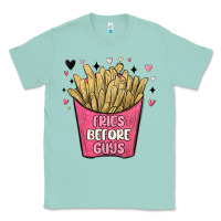 Seafoam fries before guys Classic Tee - MaliasSmallBusiness