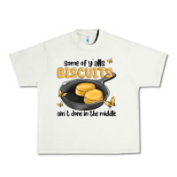 Pistachio some of yalls biscuits aint done in the middle Urban Heavy Tee - MaliasSmallBusiness