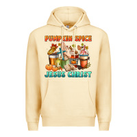 Pina Colada pumpkin spice and jesus christ Premium Hoodie - CowGirlArtShop