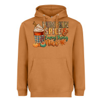 Meerkat pumpkin spice and everything nice Heavyweight Hoodie - CowGirlArtShop