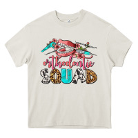 Cream orthodontic squad Heavy Core Tee - AdoDesignShop