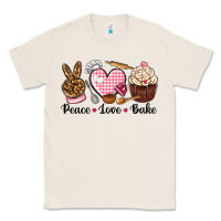 Natural peace love bake Classic Tee - NancyCooperArtShop