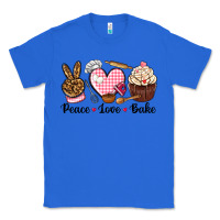 True Royal peace love bake Classic Tee - NancyCooperArtShop