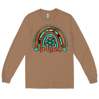 Toasted Coconut be kind western turquoise rainbow Long Sleeve Tee - JahusDesignShop