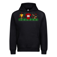 Black trophy cup american football uniform libbey glass Urban Hoodie - BundleAndBundleShop