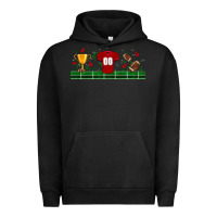 Pigment Black trophy cup american football uniform libbey glass Urban Hoodie - BundleAndBundleShop