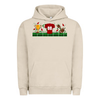 Pigment French Oak trophy cup american football uniform libbey glass Urban Hoodie - BundleAndBundleShop