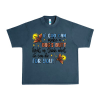 Midnight Navy if god can make a bug's butt light up Urban Heavy Tee - MaliasSmallBusiness