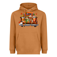 Meerkat coffee cups truck Heavyweight Hoodie - CowGirlArtShop