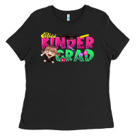 Black miss kinder grad Ladies Tee - RanaPortraitStore