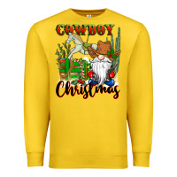 Lemon cowboy christmas gnome Premium Sweatshirt - CowGirlArtShop