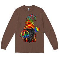 Chestnut LGBTQ+ Pride Gnome With Candy Long Sleeve Tee - BundleAndBundleShop
