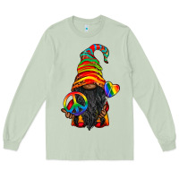 Matcha LGBTQ+ Pride Gnome With Candy Long Sleeve Tee - BundleAndBundleShop