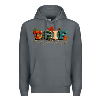 Rock tgif thank goodness its fall Premium Hoodie - CowGirlArtShop