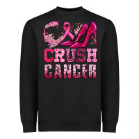 Black crush cancer high heels bbs Heavyweight Sweatshirt - BundleAndBundleShop