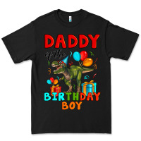Daddy Of The Birthday Boy T Rex Premium Tee | Teevron