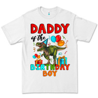 White daddy of the birthday boy t rex Premium Tee - Artiststas