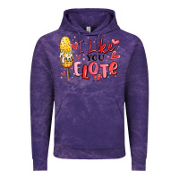 Cloud Purple i like you elote mexican valentines day Vintage Hoodie - MaliasSmallBusiness