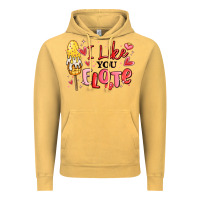 Vintage Mustard i like you elote mexican valentines day Vintage Hoodie - MaliasSmallBusiness