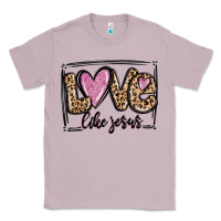 Lilac love like jesus Classic Tee - MaliasSmallBusiness