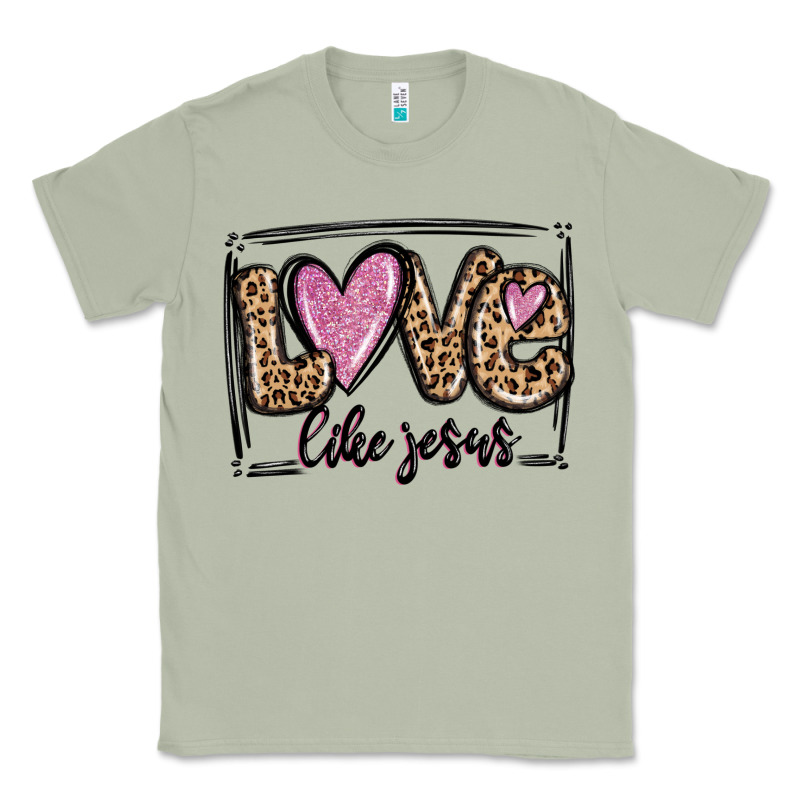Love Like Jesus Classic Tee by MaliasSmallBusiness | Teevron
