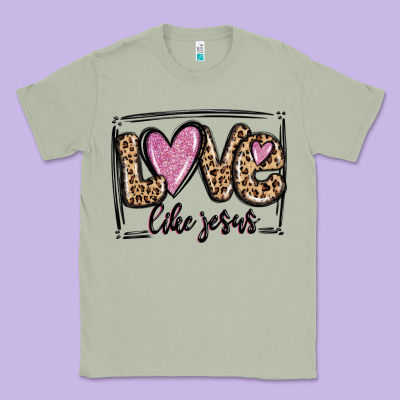 Love Like Jesus Classic Tee Designed By Maliassmallbusiness