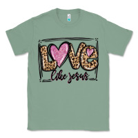 Sage love like jesus Classic Tee - MaliasSmallBusiness