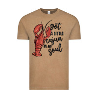 Vintage Coffee got a little cajun in my soul Vintage Tee - MaliasSmallBusiness