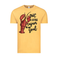 Vintage Mustard got a little cajun in my soul Vintage Tee - MaliasSmallBusiness